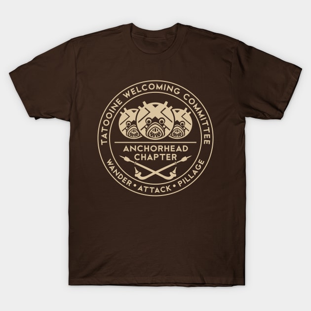 Tatooine Welcoming Committee T-Shirt by DesignWise